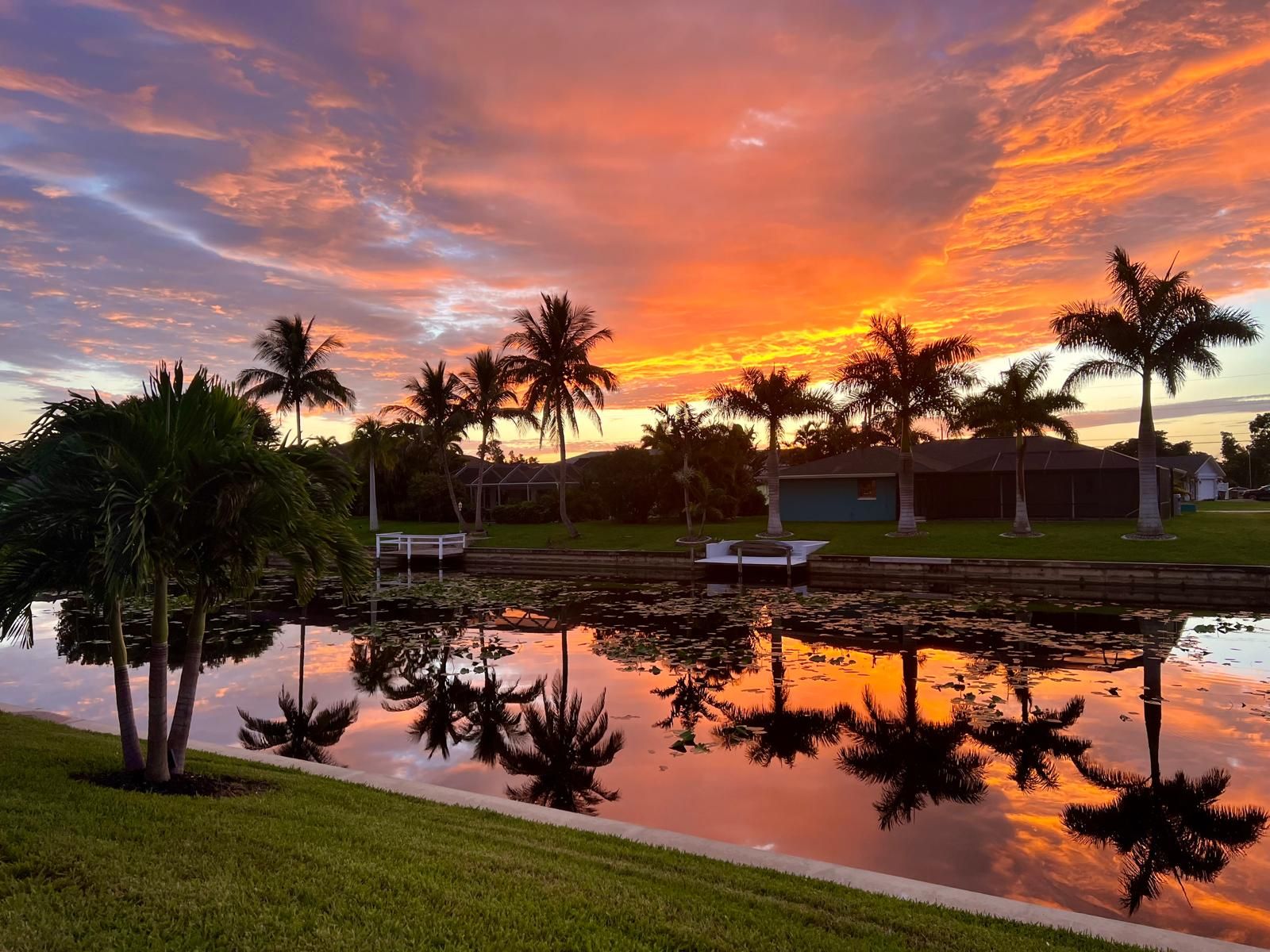 Sunrise at Villa Turtle Bay